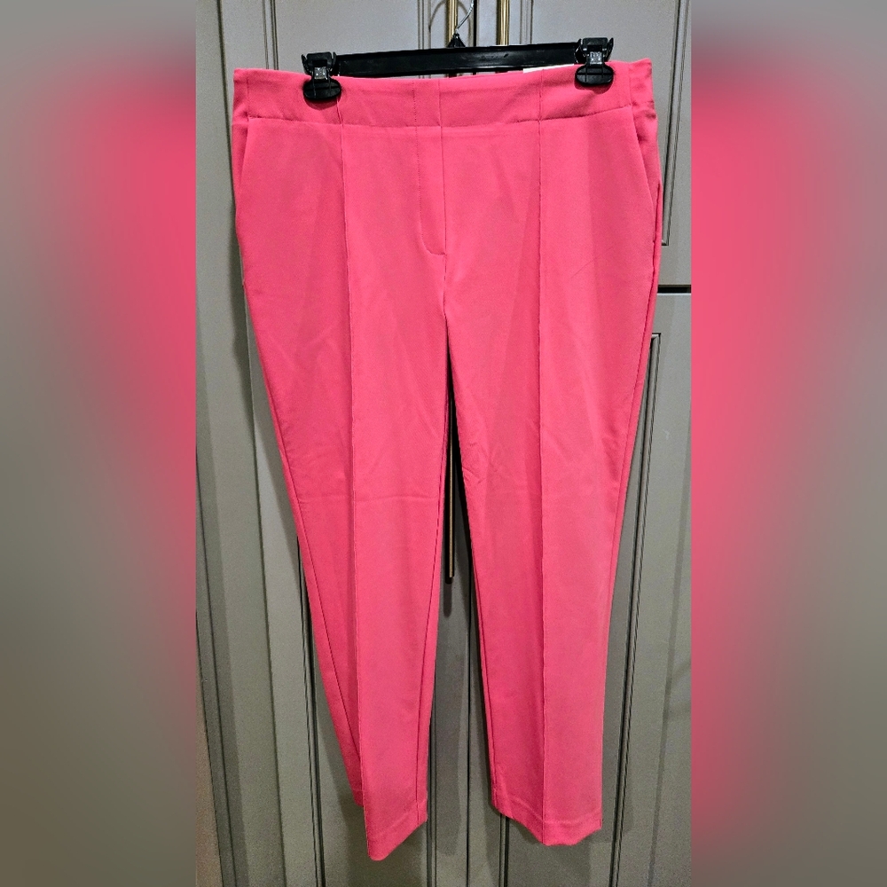 Rachel Zoe Pink Stretch Dress Pants